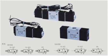 3V100 3A100系列三口二位电磁阀 气控阀