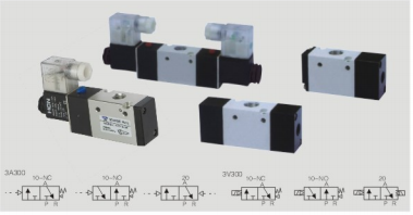 3V300 3A300系列三口二位电磁阀 气控阀